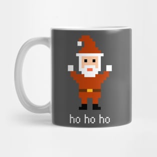 8-Bit Santa Retro Video Game Inspired Mug